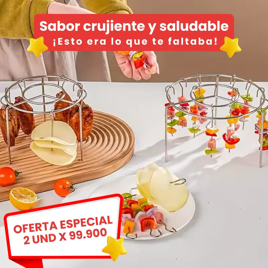 AirGrill Master® - Convierte tu freidora en una experiencia de parrilla.