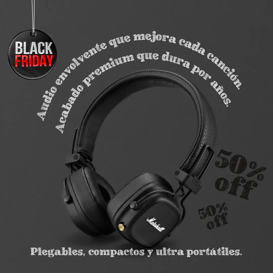 Audífonos PowerTune IV - Siente el verdadero poder de la música.