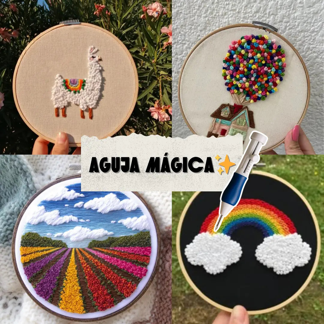 AGUJA MAGICA DE BORDADO Punch Needle Pro®