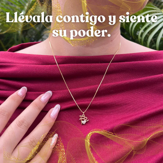 CADENA FE  "Llévala contigo y siente su poder."