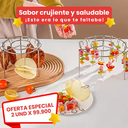 AirGrill Master® - Convierte tu freidora en una experiencia de parrilla.