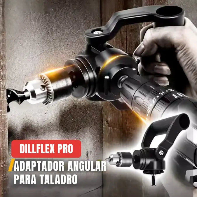 ADAPTADOR ANGULAR PARA TALADRO DrillFlex Pro® ACCEDE DONDE OTROS NO PUEDEN