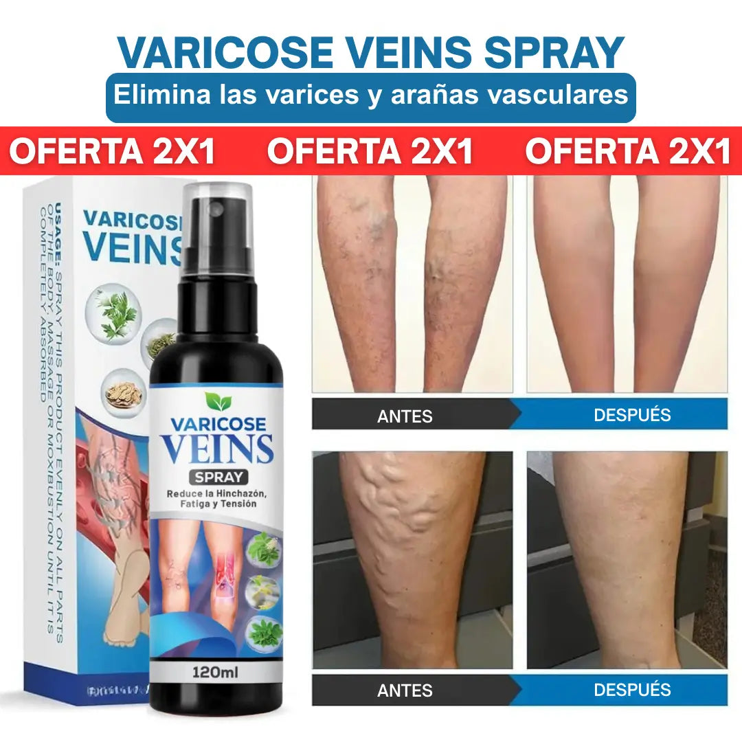 VenAra™ | Elimina el 95% de las varices visibles en 4 días PAGA 1 LLEVA 2
